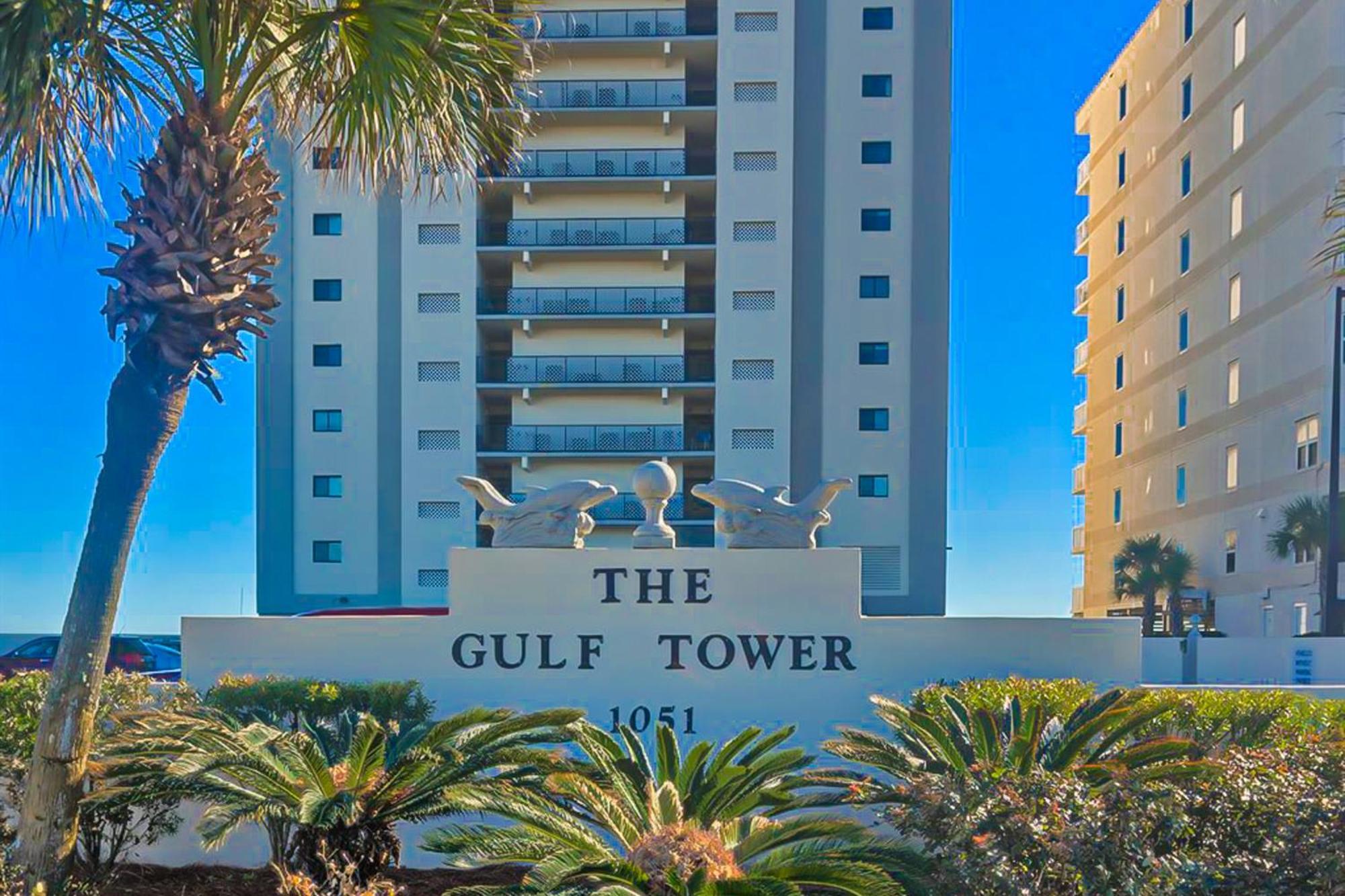 The Gulf Tower Condos Gulf Shores Bagian luar foto